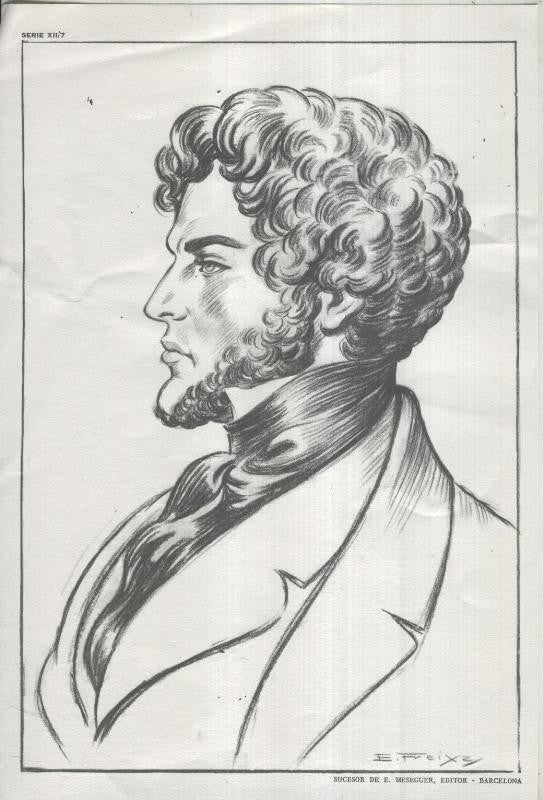 Lamina Emilio Freixas numerada 29