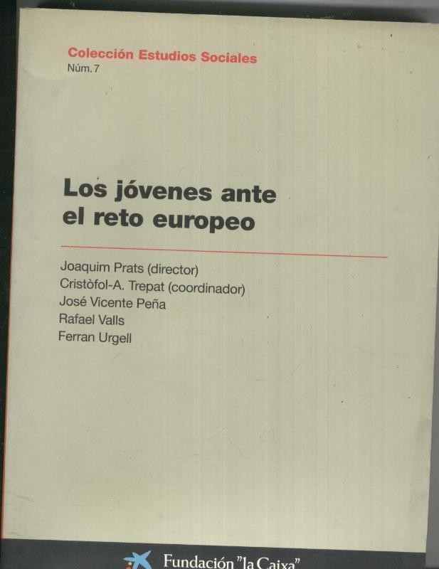 Los jovenes ante el reto europeo