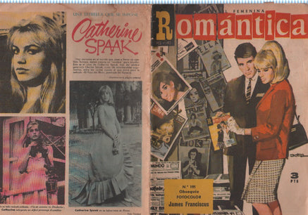 Romantica numero 191: Ficha de Catherine Spaak