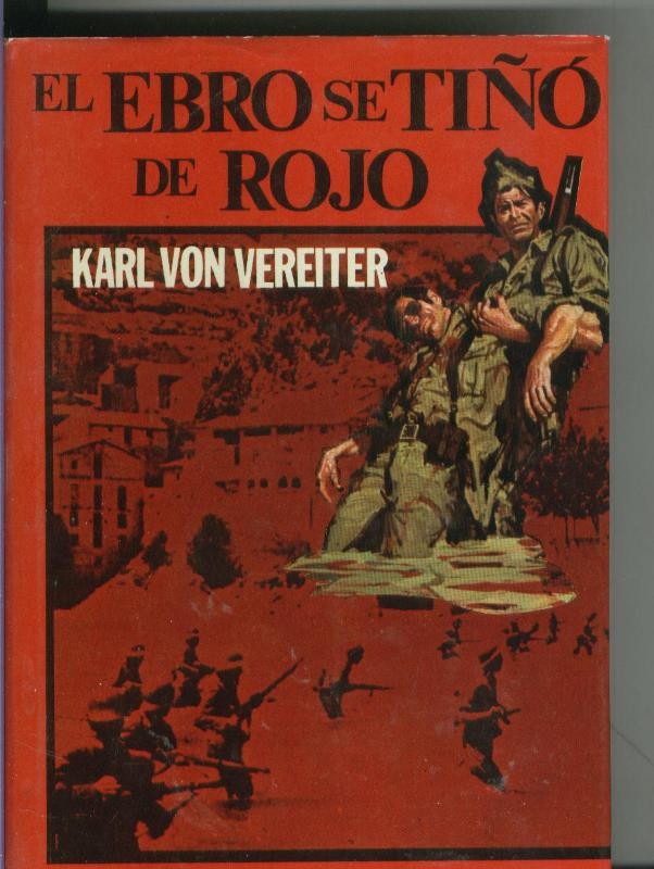 El Ebro se tiñe de rojo