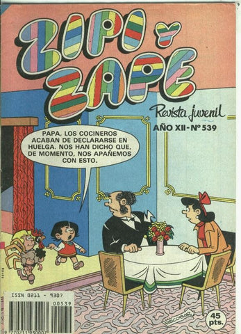 Zipi y Zape semanal numero 539