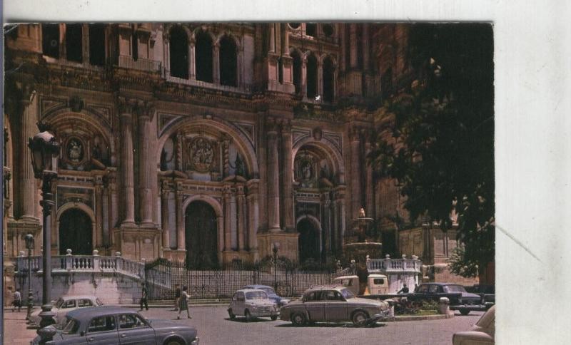 Postal: Malaga: Catedral