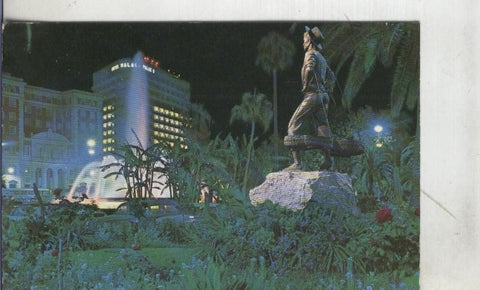 Postal: Malaga: Fuente de la Marina