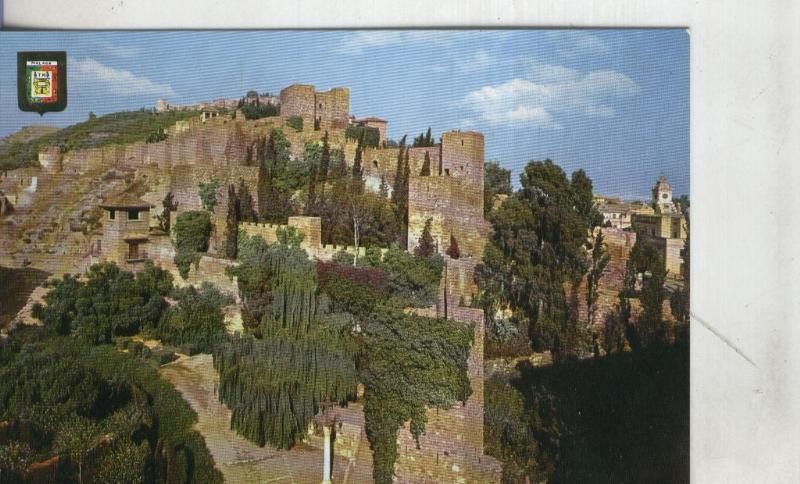 Postal: Malaga ; La alcazaba