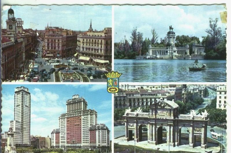Postal: Madrid: Aspectos Urbanos