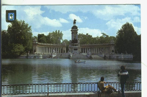 Postal: Madrid: Parque del Retiro