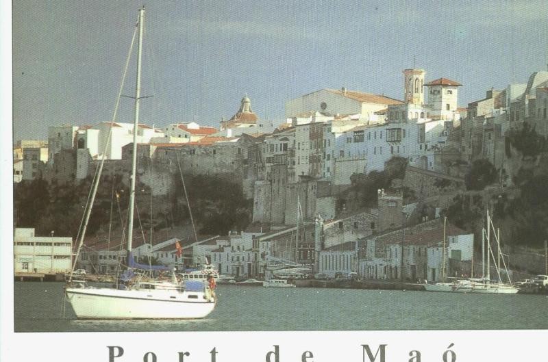 Postal: Menorca: Port de Mao