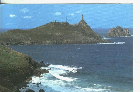 Postal: Coruña: Faro de cabo villano