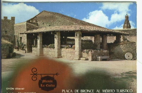Postal: Alava: Oyon: Meson La cueva