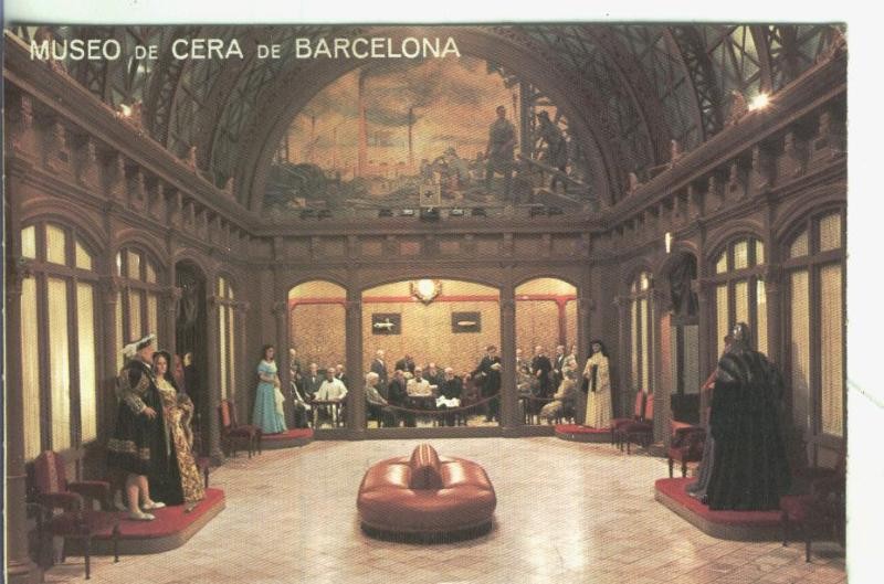Postal: Barcelona: Museo de Cera