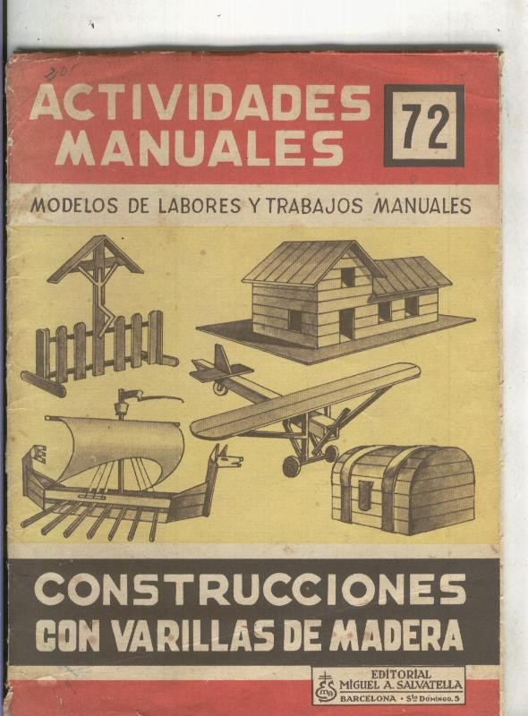 Actividades Manuales: Construcciones con varillas de madera