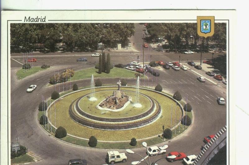 Postal: Madrid: Fuente de Neptuno