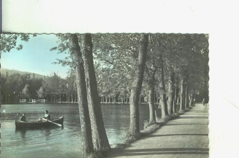 Postal: Puigcerda: El lago