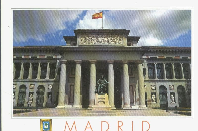 Postal: Madrid: Museo del Prado