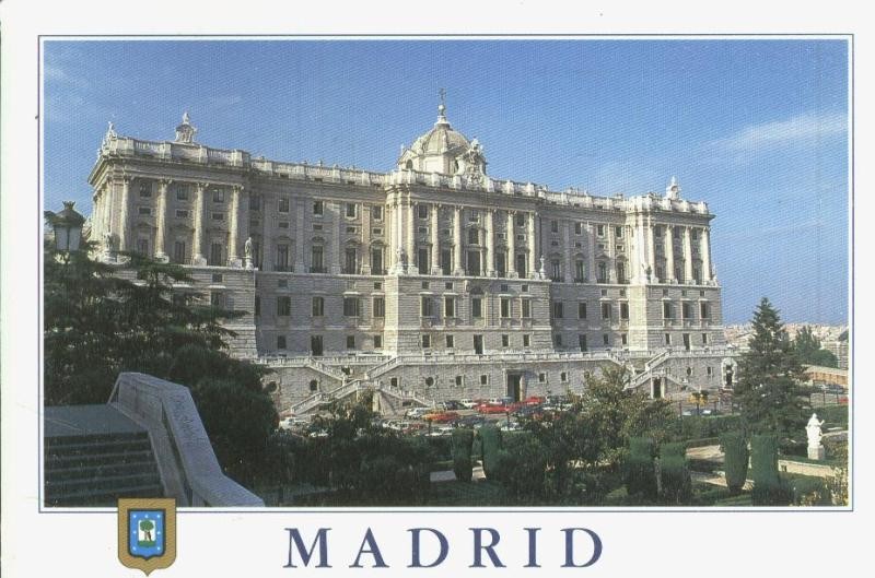 Postal: Madrid: Palacio Real