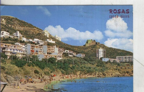Postal: Costa Brava: Roses