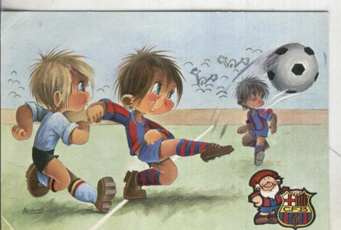 Postal:  Barcelona ilustracion de Gabriel