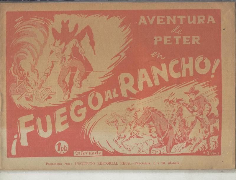 Aventura de Pete: fuego al rancho
