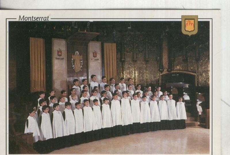Postal: Montserrat: La Escolania