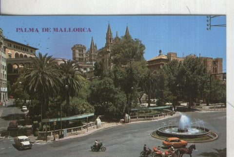 Postal: Palma de Mallorca: Plaza de la Reina