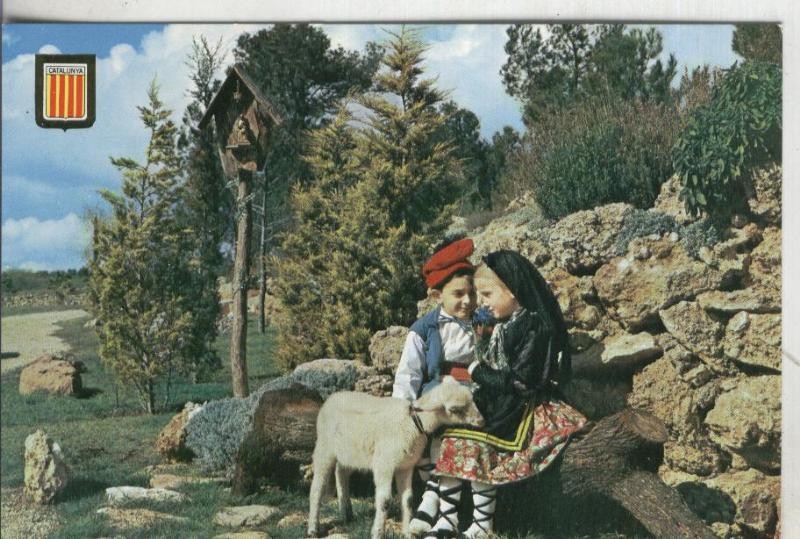 Postal: Catalunya tipica