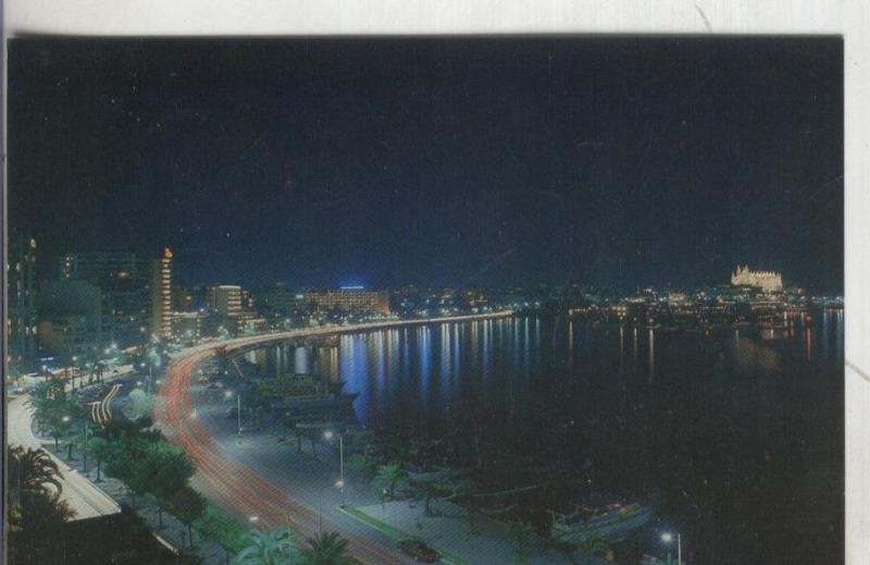 Postal: Mallorca: Vista Nocturna