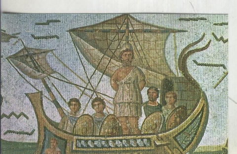 Postal: Mosaico del Musee du Bardo: Ulysse