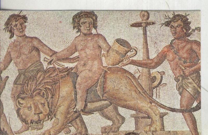 Postal: Musee National du Barco: Procession dionysiaque