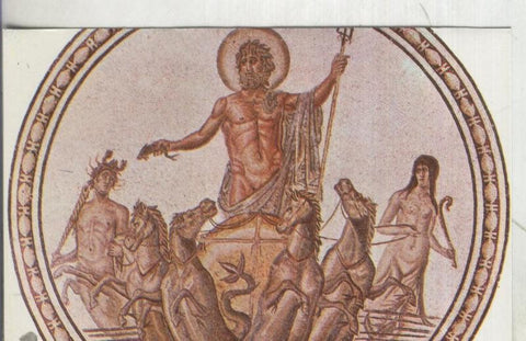 Postal: Musee National du Barco: Le triomphe de Neptune