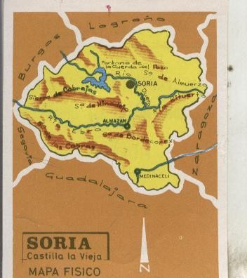 Cromos: Las provincias de España numero 132: Soria