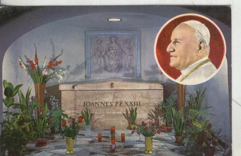 Postal: Roma: Tumba de Juan XXIII en Basilica de S.Pietro