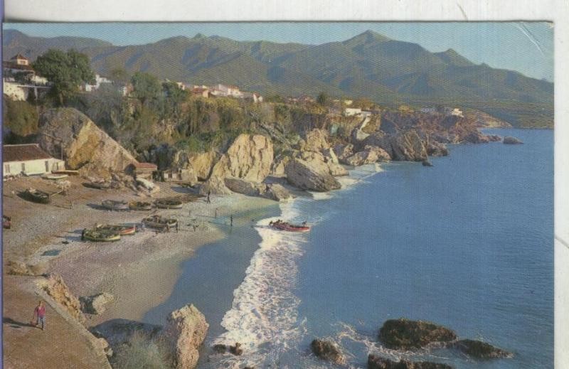 Postal: Malaga: Nerja: Playa de Calahonda