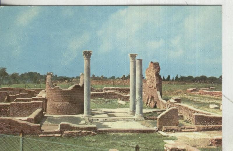 Postal: Ostia: Sinagoga