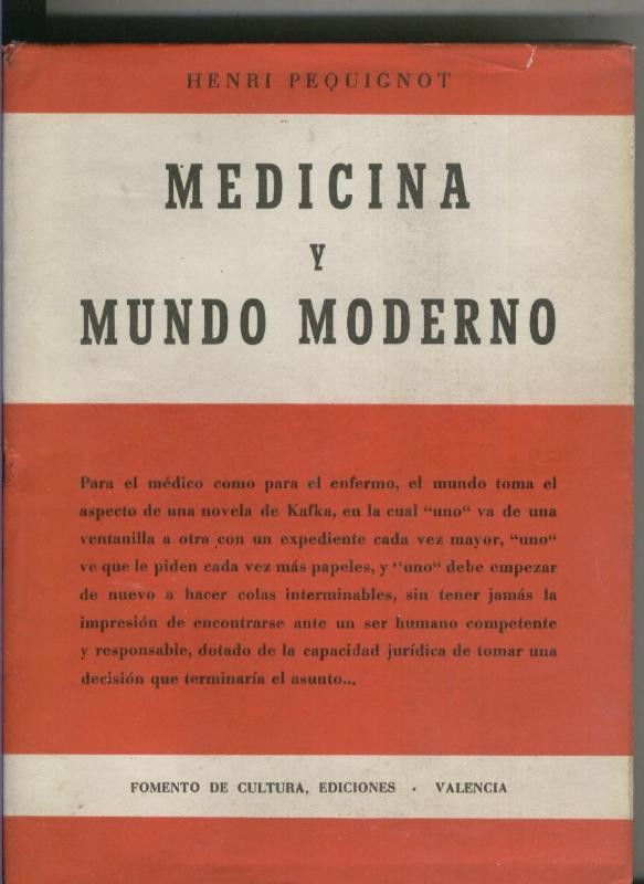 Medicina y mundo moderno