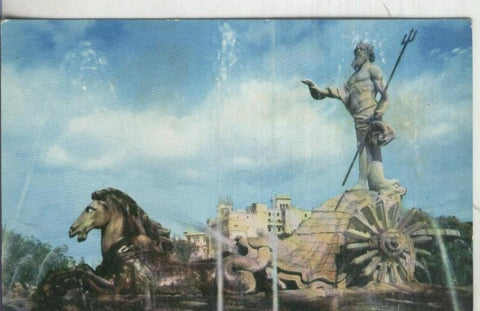 Postal: Madrid: Fuente de Neptuno