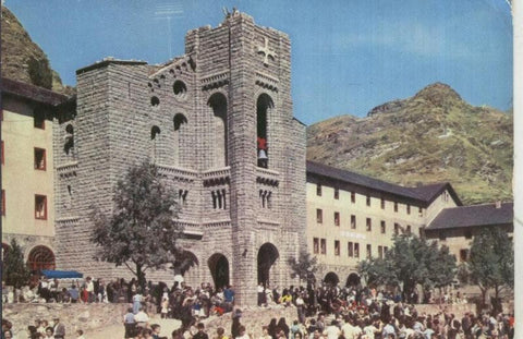 Postal: Pirineo Catalan: Santuari de la Marfe de Deu de Nuria