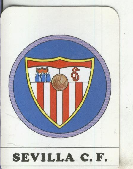 Calendario bolsillo 1982: Sevilla C.F.