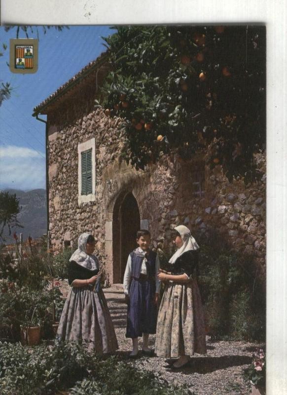 Postal::  Mallorca-casa tipica