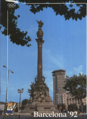 Postal: Barcelona: Monumento a Colon