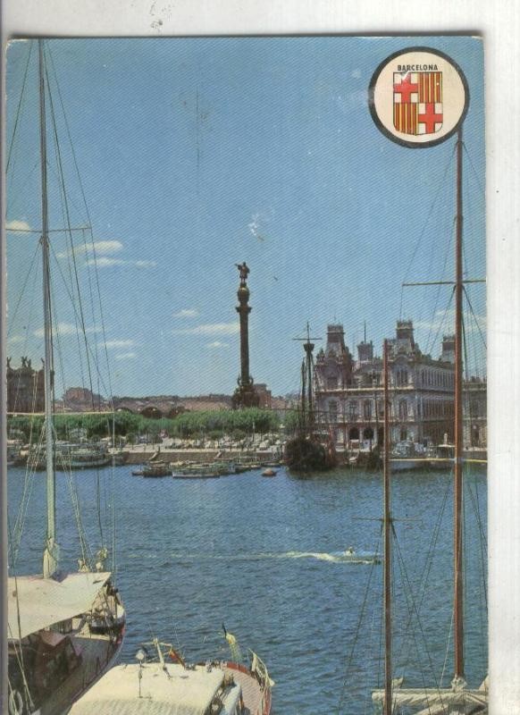Postal:  Barcelona: Puerto