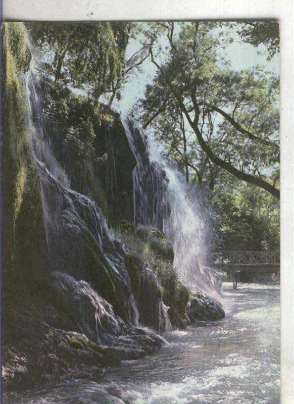 Postal:  Zaragoza: Monasterio de Piedra: Cascada de El Iris