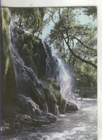 Postal:  Zaragoza: Monasterio de Piedra: Cascada de El Iris