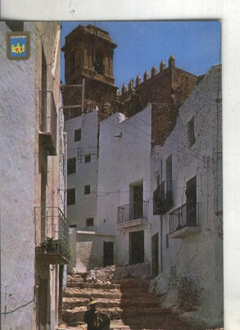 Postal: Castellon: Peñiscola: calle tipica