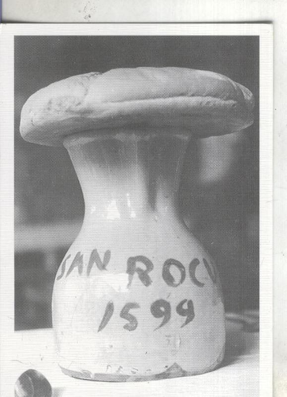 Postal: Alava: Llodio. Comida de la cofradia de San Roque