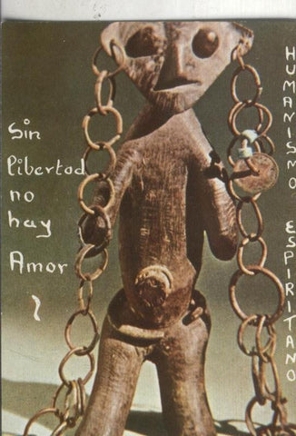 Postal: Africa: Escultura Azande
