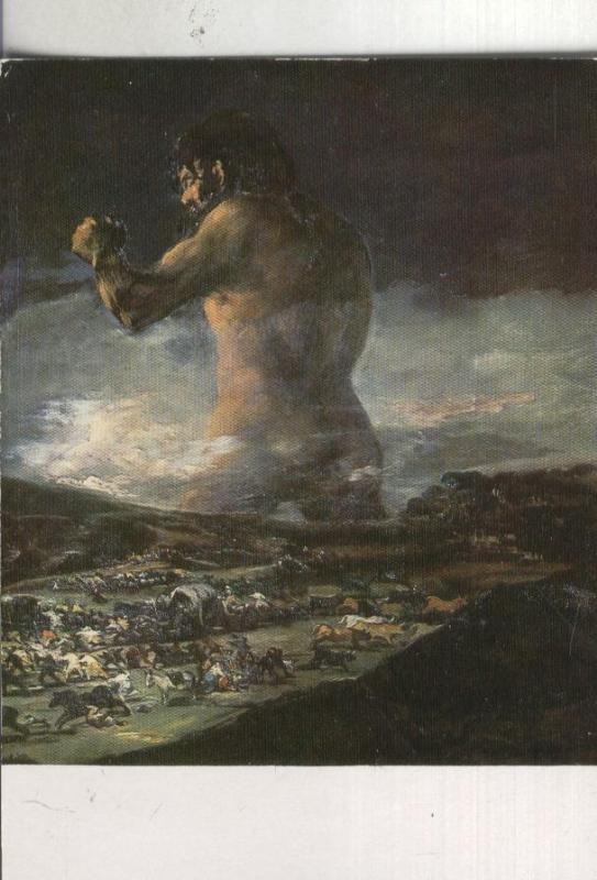 Postal: Goya: El Coloso