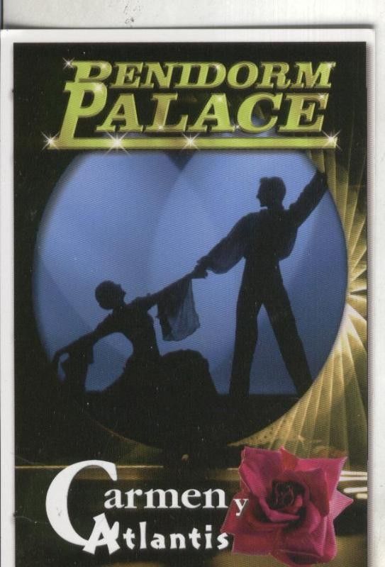 Postal: Benidorm Palace: Carmen y Atlantis