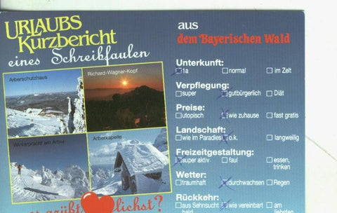 Postal: Urlaubs Kurzbericht