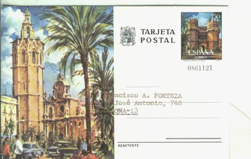 Postal: Iberfila: Valencia: Plaza de la Reina