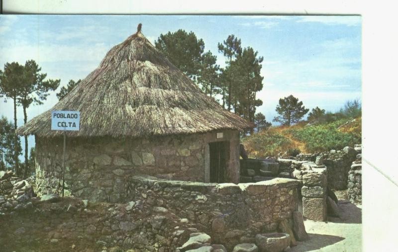Postal: Galicia: La Guardia: Monte Santa Tecla: Citania